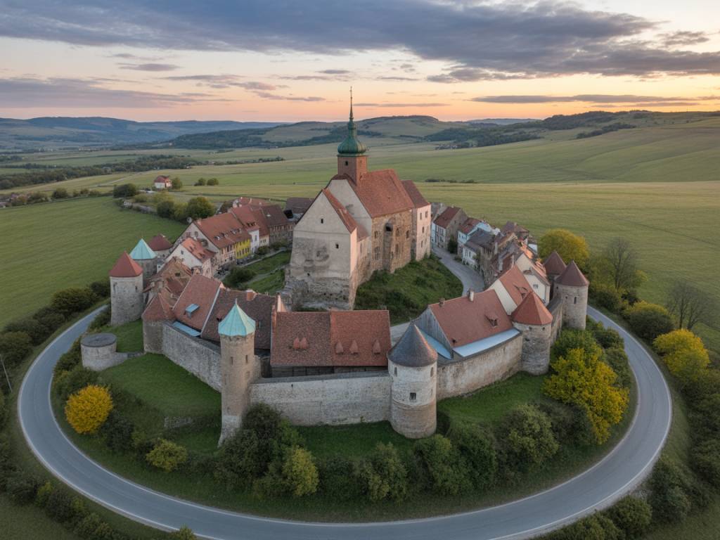 Road trip à travers les villages fortifiés d’Europe centrale : entre histoire, traditions et paysages oubliés