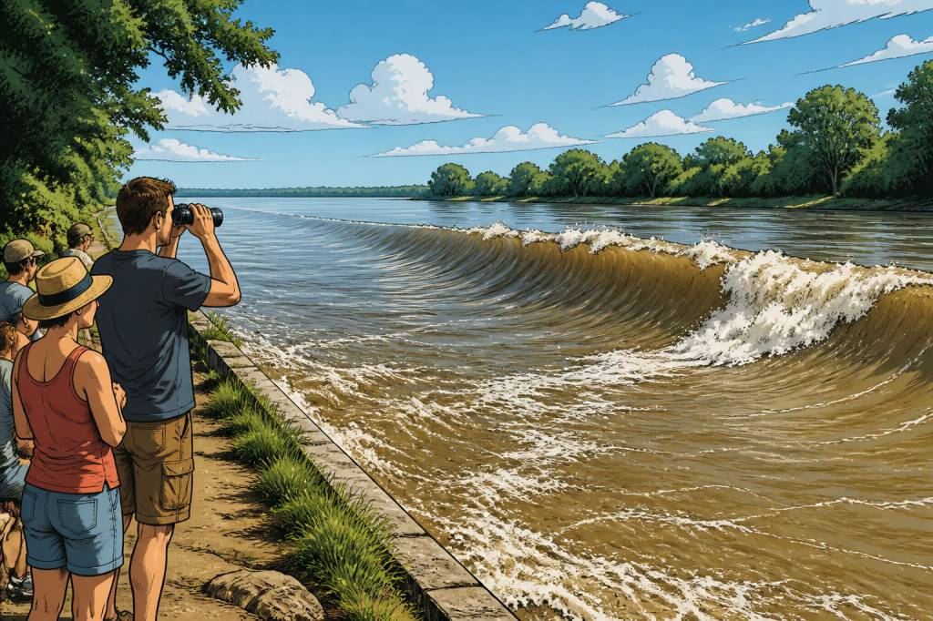 Horaires mascaret : quand et où observer ce phénomène naturel en France