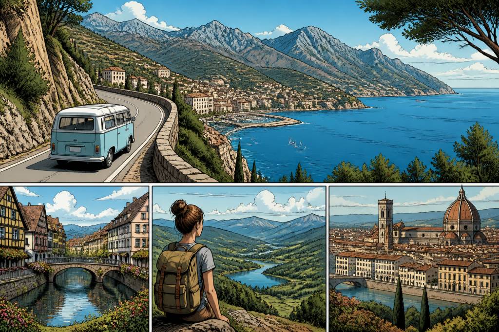 Itineraires europe : 15 parcours incontournables pour voyager autrement