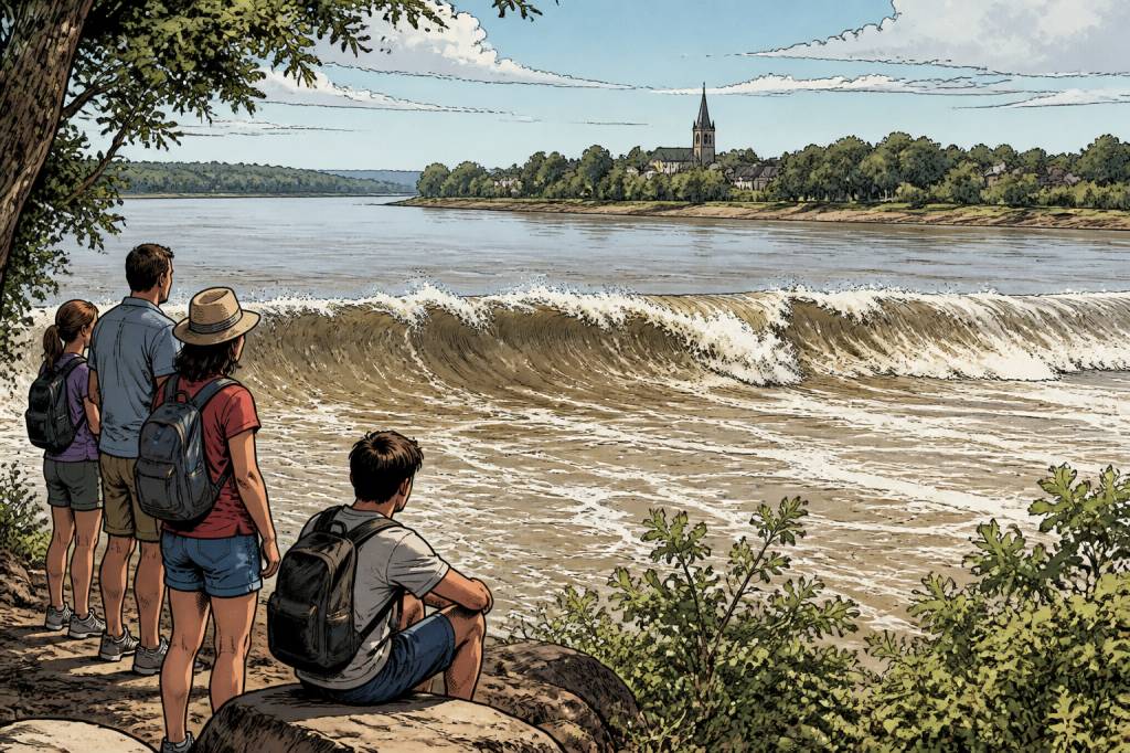 Horaire mascaret Langoiran : les meilleurs moments pour admirer ce phénomène naturel en Gironde