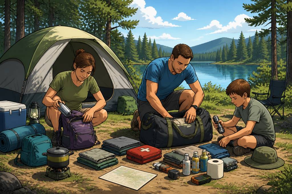 Camping checklist : la liste essentielle pour réussir votre séjour en plein air