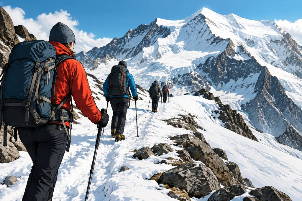 Combien de temps pour monter le mont-Blanc : itinéraire et conseils pour planifier votre ascension