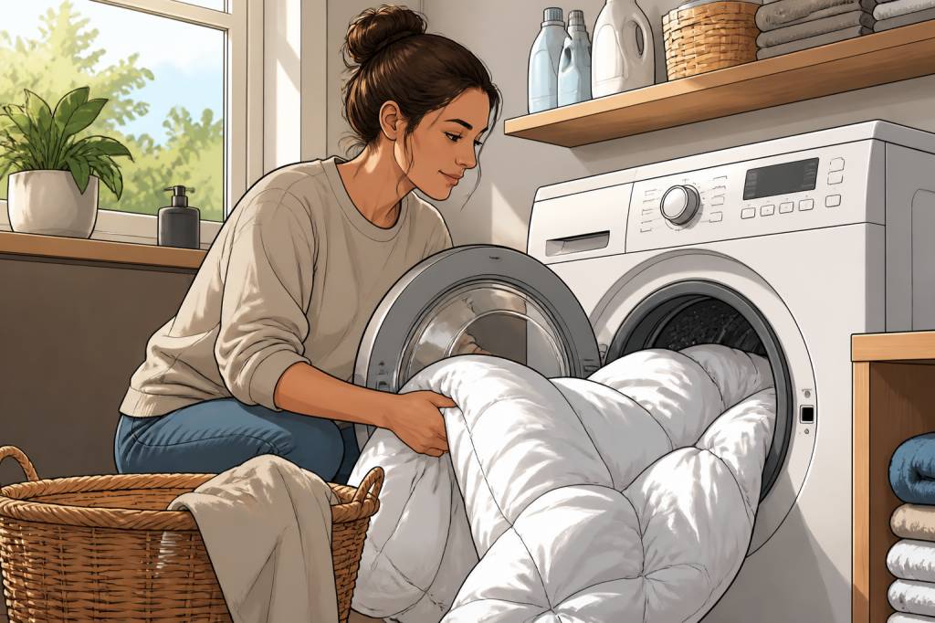 Comment laver un duvet efficacement sans l’abîmer