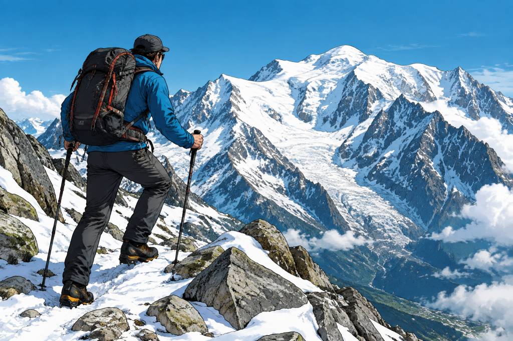 Mont Blanc : randonnée jusqu’au sommet
