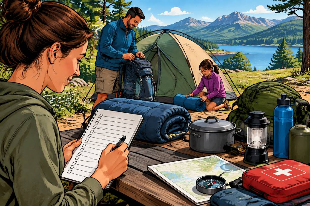 Check liste camping : la liste ultime pour préparer votre séjour en plein air