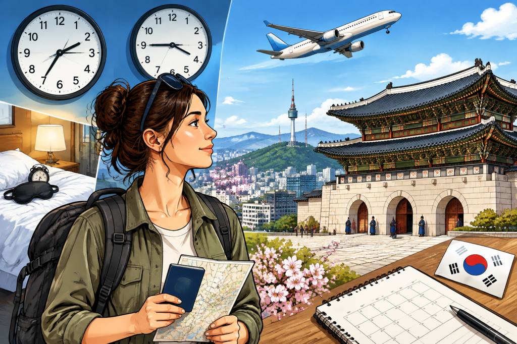 Décalage horaire en Corée du Sud : tout savoir pour préparer son voyage