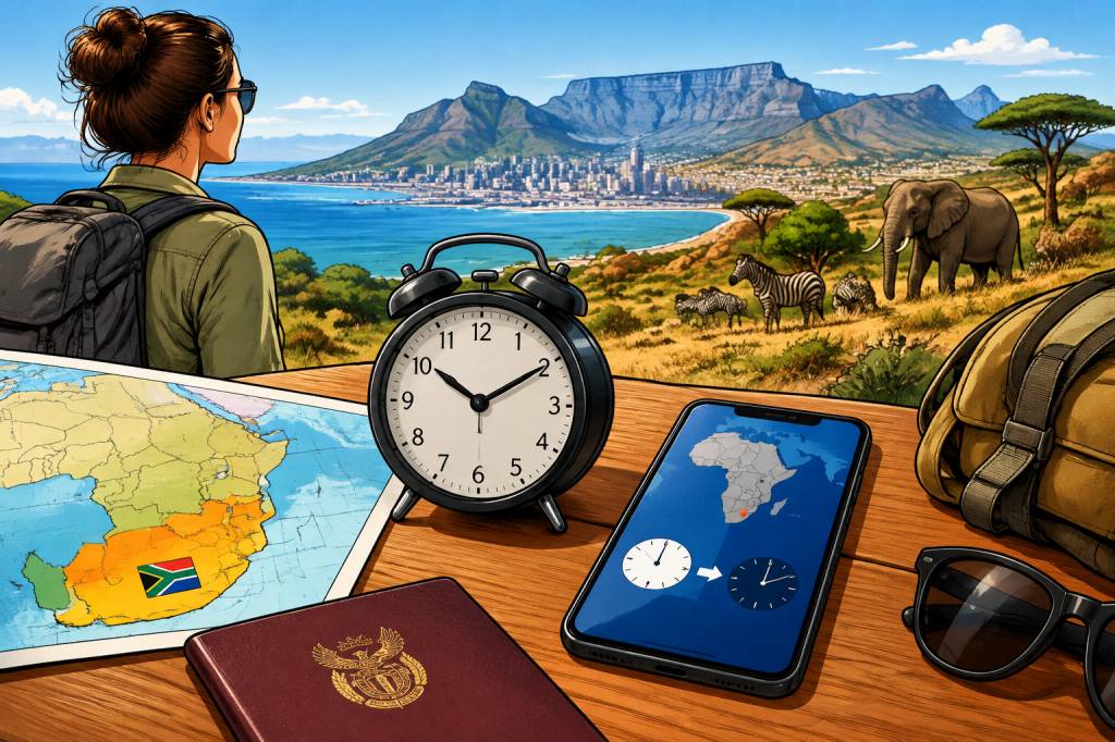 Décalage horaire en Afrique du Sud : tout savoir avant votre voyage