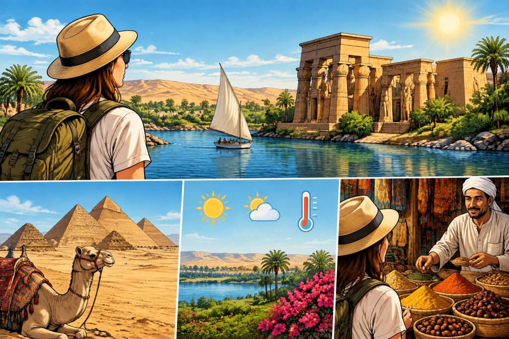 Égypte en avril : météo, activités et conseils pour un voyage réussi